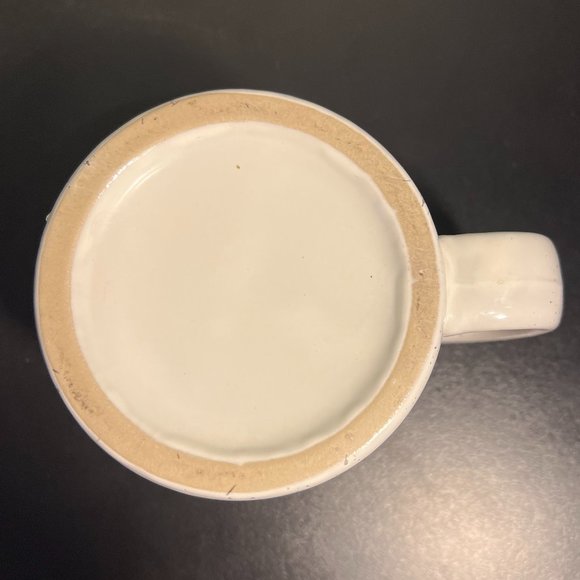 White Stoneware Camping Style Mug  with Black Speckles - Picture 5 of 5